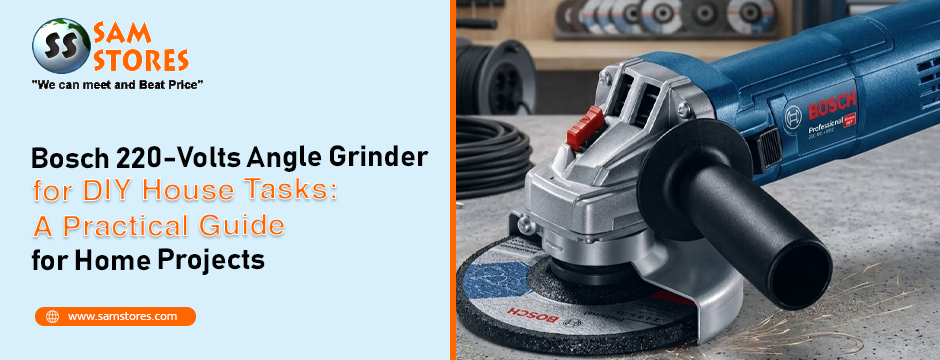 Bosch 220-Volts Angle Grinder for DIY House Tasks: A Practical Guide for Home Projects