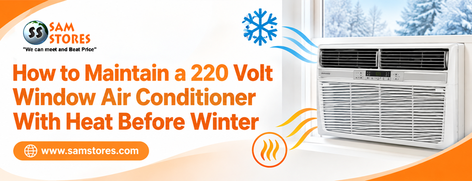 How to Maintain a 220 Volt Window Air Conditioner With Heat Before Winter